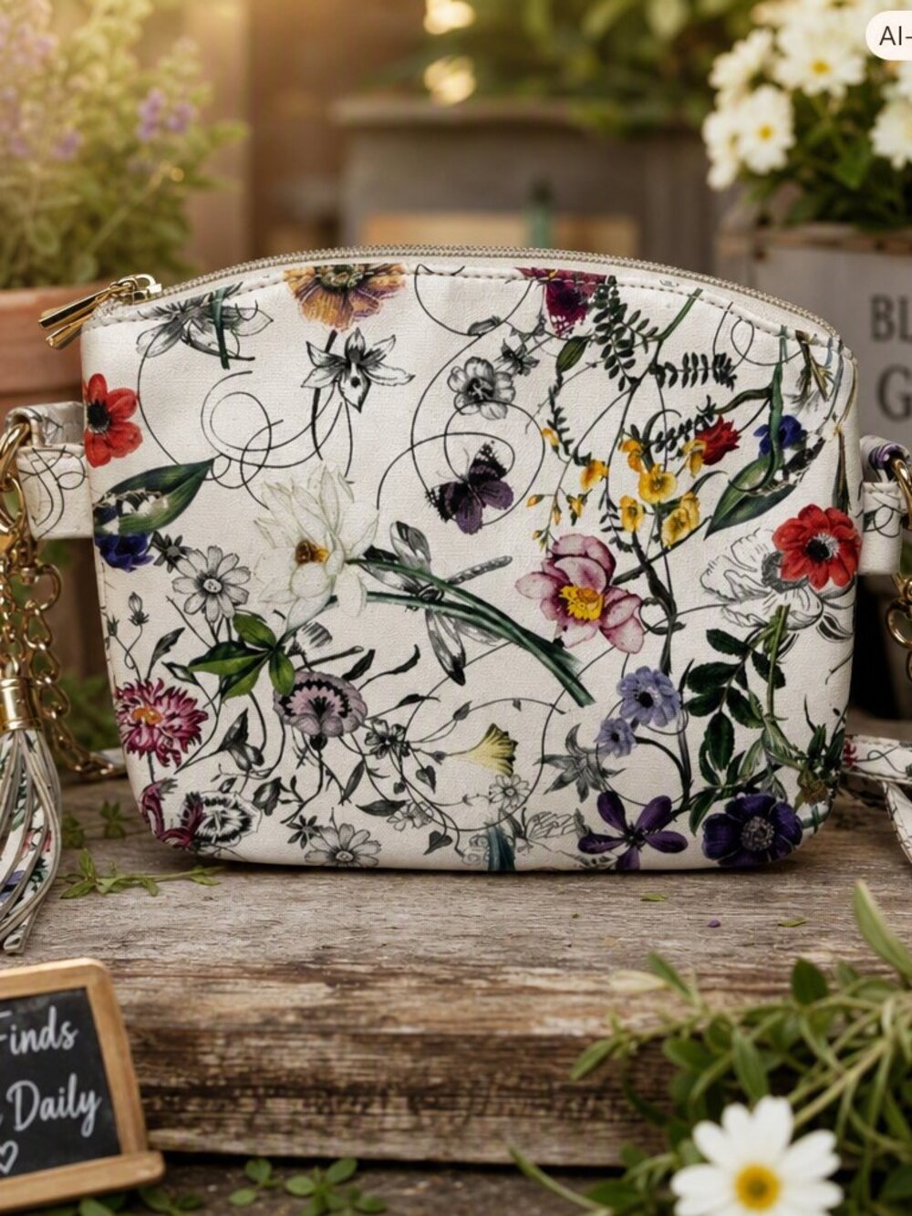 Imoshion Floral Crossbody Bag
